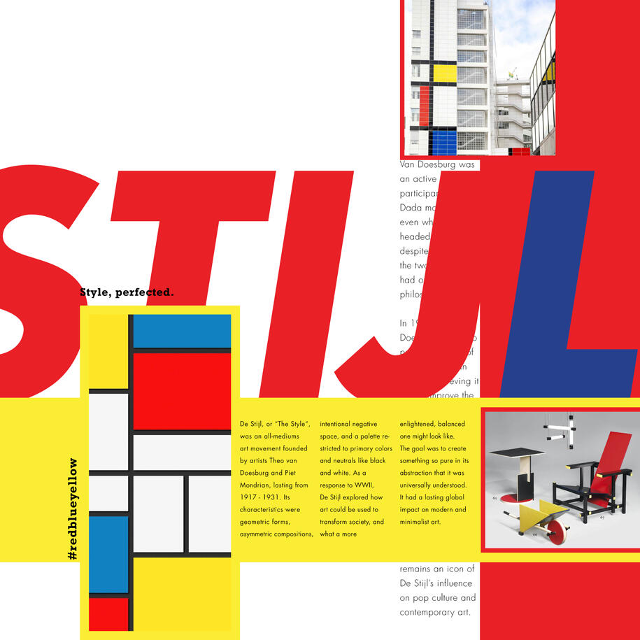 Web Page Design - De Stijl