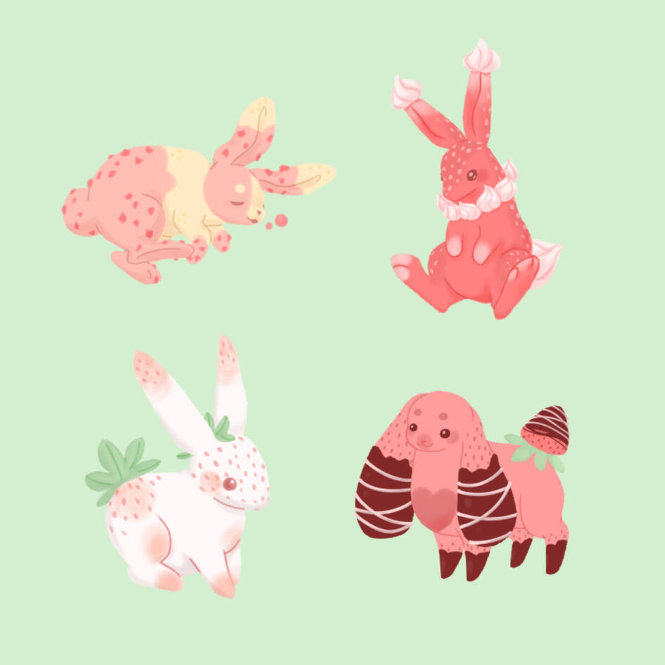 Strawbunnies